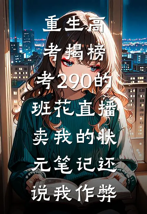 重生高考揭榜，考290的班花直播卖我的状元笔记还说我作弊