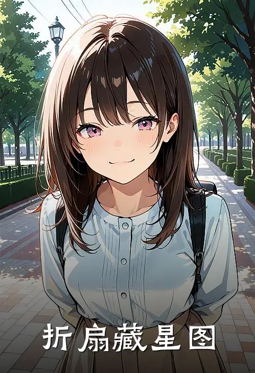 折扇藏星图