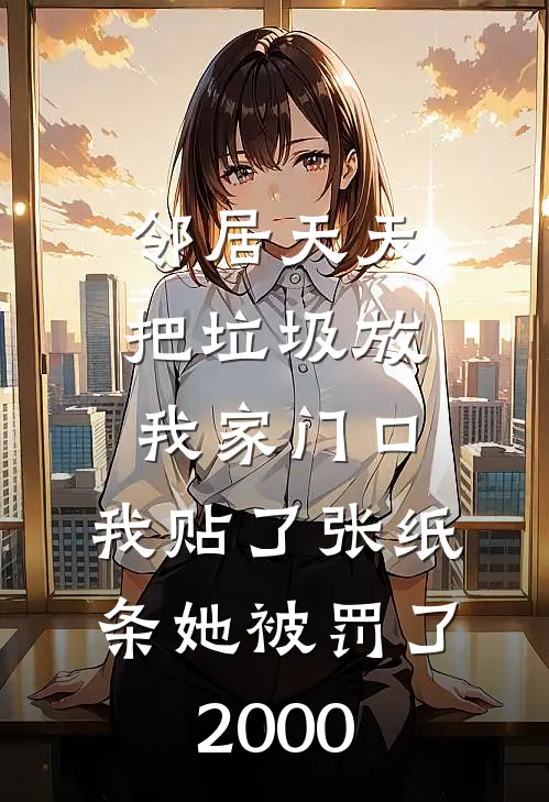 邻居天天把垃圾放我家门口，我贴了张纸条她被罚了2000