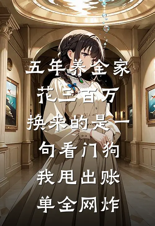 五年养全家花三百万，换来的是一句“看门狗”，我甩出账单全网炸(赵雅林强)全文阅读免费全集_完结小说五年养全家花三百万，换来的是一句“看门狗”，我甩出账单全网炸赵雅林强